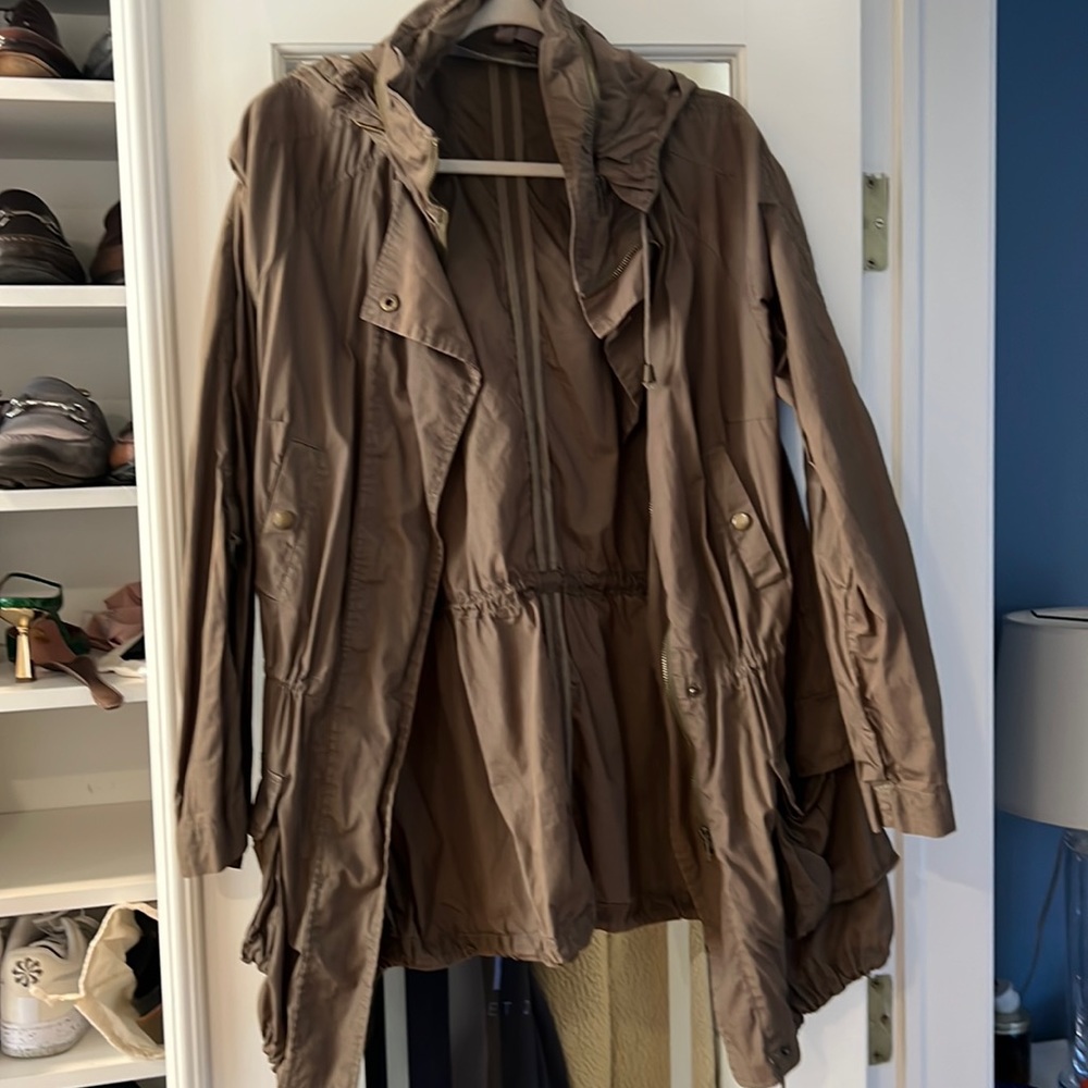 Wild tee army jacket with hood, size M. Originally from Nordstrom.